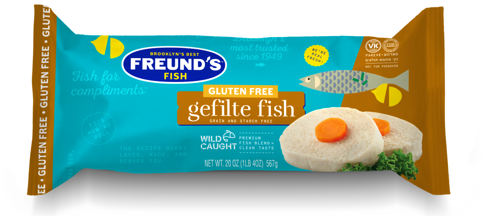 Gluten Free Gefilte Roll